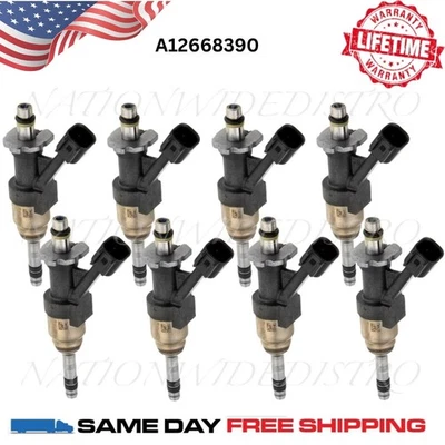 8x Inyectores de combustible OEM ACDelco para Chevrolet Suburban 2015 2016 2017 5,3 L V8 Foto 1 de 4