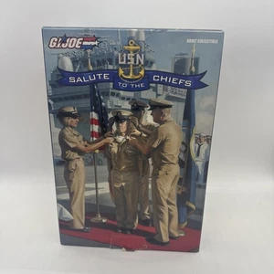 GI Joe Salute To The Chiefs USN Navy Sailor Neu Originalverpackt Actionfigur (Neu im Karton) - Bild 1 von 17