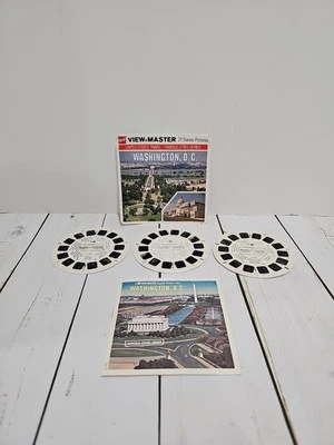 View-Master - Washington DC - Serie Ciudades Famosas - Juego de 3 carretes - A790 Foto 1 de 4