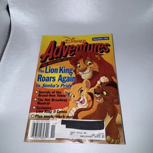 Disney Adventures Magazine Nov1998 The Lion King Roars Again! - Foto 1 di 3