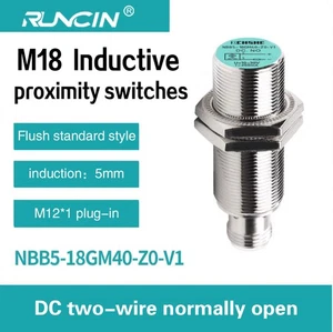 Für Pepperl+Fuchs NBB5-18GM40-Z0-V1 2-Draht DC Näherungsschalter Induktiver Sensor - Bild 1 von 5