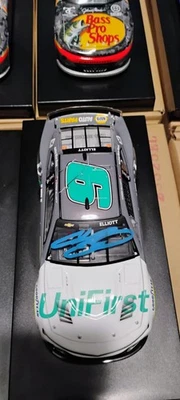 Chase Elliott 2025 Unifirst Throwback 1:24 Nascar Diecast Signed Din 2 - Image 1 of 2