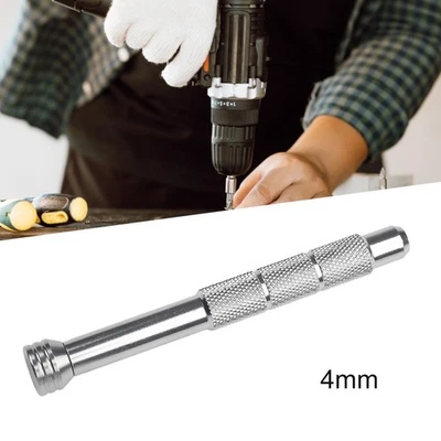 Screwdriver Handle 4mm Aluminum Alloy For H4 Driver Hand Tool Hex Bits Magnetic - Image 1 of 4