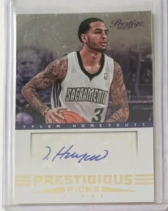 2012-13 Prestige Prestigious Picks Signatures #29 Tyler Honeycutt Kings Auto - Bild 1 von 2