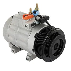 AC Compressor w/ Clutch Fits 2006-2010 Ford Explorer & Mercury Mountaineer 4.0L - Picture 1 of 7