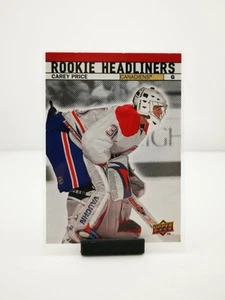 2007-08 Upper Deck Rookie Headliners Carey Price #RH3 Montreal Canadiens RC - Picture 1 of 10
