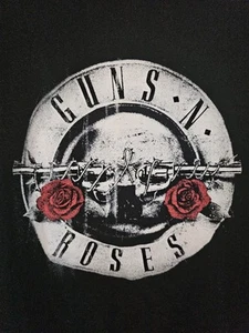 Guns N Roses 2023 North American Tour Medium Mens Black Graphic Logo Tshirt - Picture 1 of 10