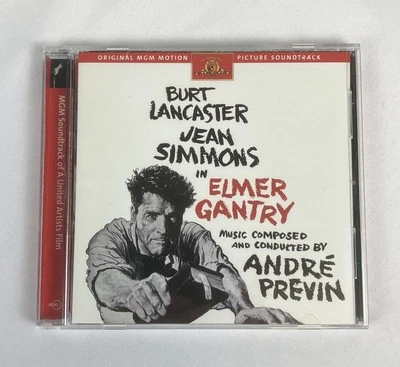 ELMER GANTRY (Andre Previn) OOP 1960/1998 Rykodisc Score Soundtrack CD - Image 1 of 4