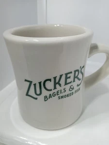 ZUCKERS BEGELS AND SMOKED FISH MUG. ZULERS COFFEE MUG. ZUCKERS BAGELS MUG. B394 - Picture 1 of 20
