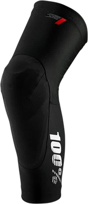 100% Teratec Knee Guards - Black - Fits XL 70003-00004 - Image 1 of 2