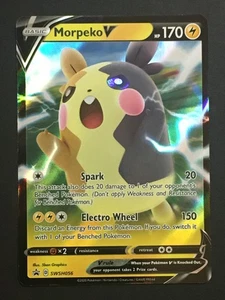 Morpeko V Promo SWSH: Sword & Shield Promo Cards SWSH056 NM - Picture 1 of 2