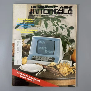 INTERFACE AGE Magazine Vol 1 Issue 12 Nov 1976 APPLE-1 Ad WOZNIAK Articles - Picture 1 of 9