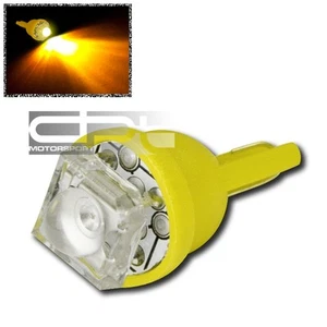 T10 W5W/194/168 HIGH FLUX BRIGHT AMBER LED INTERIOR DOME/TRUNK LIGHT/BULB/LAMP - Picture 1 of 1