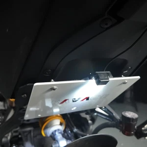 Concealed LED Fender Eliminator License Plate Holder For YAMAHA MT-09 /SP /Y-AMT - Picture 1 of 23