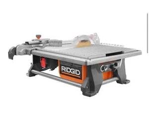 Ridgid 6,5-Amp 7 Zoll Blatt kabelgebundene Tischplatte Nassfliesensäge - Bild 1 von 8