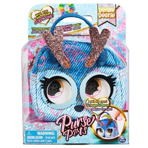 Purse Pets Micro Denim Deerie Stylish Small Purse - Picture 1 of 2