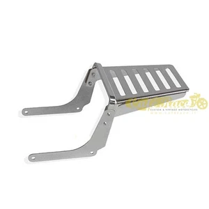 Portapacchi Spaan cromato grande Top-Case per Yamaha Dragstar 650 Classic - Picture 1 of 1
