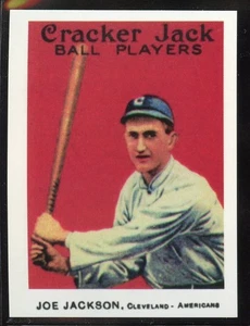 1915 Cracker Jack Baseball Reprints - #103 - Joe Jackson - Cleveland Indians - Bild 1 von 2