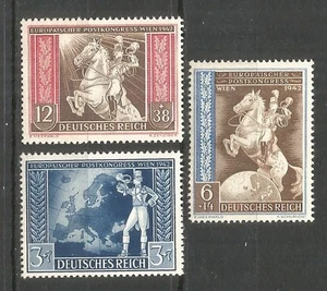 Germany REICH 1942 year , mint stamps MNH (**) Mi. # 820-822 - Picture 1 of 1