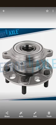 AWD Rear Wheel Bearing Hub Assembly for 2016 - 2021 Hyundai Tucson Kia Sportage - Image 1 of 2
