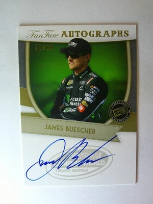 2012 Press Pass Fanfare Autographs Gold #JB2 James Buescher CWTS/99 - Image 1 of 3