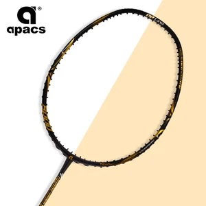 Racchetta da badminton APACS Hypercore 8000 4U 5U G2 1 pz non incordata onice nera - Foto 1 di 13