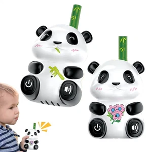 Panda Walkie Talkies für Kinder mit Akku, Kinder kabellos Walkie Talkies große Reichweite - Bild 1 von 12