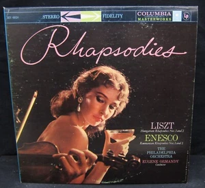 Rhapsodies (Liszt & Enesco) - Ormandy, Philadelphia Orchestra - Columbia 1958 - Imagen 1 de 3