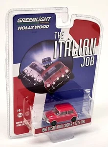 Greenlight 1/64 The Italian Job 1967 Austin Mini Cooper 1275 MK1 Red CHASE - Picture 1 of 4