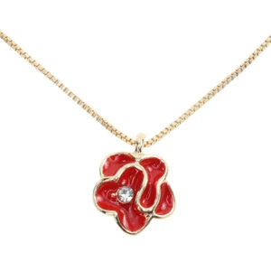 Camellia Necklace Elegant Choker for Women Women's Necklaces Student - Picture 1 of 12