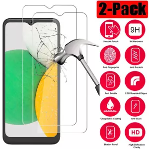 For Samsung Galaxy A03 A03S A33 A53 A12 A32 A52 Tempered Glass Screen Protector - Picture 1 of 22