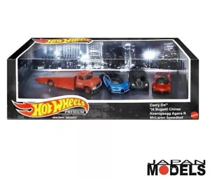 Hot Wheels Premium Set Hyper Cars #10 Bugatti Königsegg McLaren Die Cast 1:64 - Foto 1 di 3
