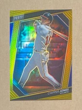 2023 Panini The National VIP Gold #52 Chipper Jones Base Gold Prizm #03/10