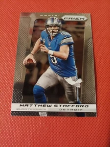 2013 MATT MATTHEW STAFFORD PANINI PRIZM NFL CARD #108 DETROIT LIONS LA RAMS UGA - Picture 1 of 2