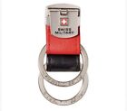 Schweizer Militär Zubehör - 2-in-1 abnehmbarer Schlüsselanhänger Schlüsselring UVP £12
