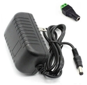 12V 1.5A AC/DC Power Supply Adapter for Home Electronics with 5.5x2.1mm Plug - Picture 1 of 6