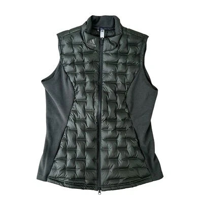 Adidas Frostguard Vest Women's Size Large Dark Olive Green Running Casual DZ6419 - Image 1 of 4