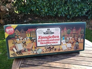 Nürnberger Meisterzinn Komplette Zinngieß-Werkstatt schmelzen gießen bemalen usw - Bild 1 von 6