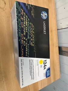 hp 124A Yellow Q6002A, 1600,2600,2605,CM1015 mfp, CM1017 mfp - Zdjęcie 1 z 3