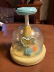 Vintage Tomy  Push'n Merry Go Round With Moving Butterflies & Bell, Thailand