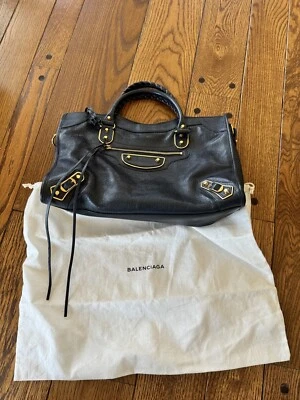 Bolso de ciudad Balenciaga azul marino Foto 1 de 4