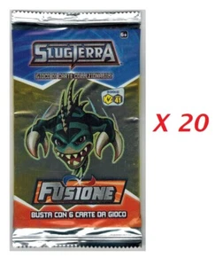 Slugterra Carte Cards Game Fusione Lotto 20 Bustine Gedis - Imagen 1 de 1