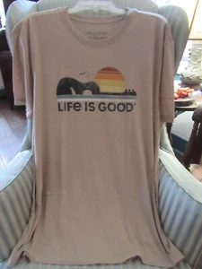 NEU MIT ETIKETT LIFE IS GOOD COOLES HERREN-T-SHIRT S/S "GUITAR DOG" - FÜR DEN MUSIKLIEBHABER... (XXL) - Bild 1 von 3
