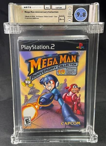 Mega Man Anniversary Collection WATA 9.8 A++ PlayStation 2 PS2 Sealed New Capcom - Picture 1 of 4