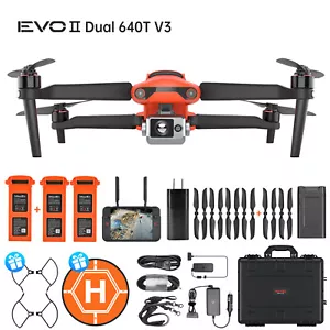 Autel Robotics EVO II Dual 640T V3 Thermal Drone Rugged Bundle Fly More - Picture 1 of 9