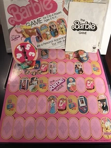 The Barbie Doll Board Game 1980 Mattel Whitman Vintage Toy Made In USA Complete - Picture 1 of 10