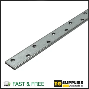 Placa de metal plana galvanizada de 4 mm de alta resistencia | Placa de reparación de juntas | Correa plana - Imagen 1 de 3