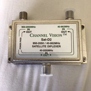 Diplexer satellitare SAT-D2 Channel Vision nuovo - Foto 1 di 1