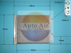 AUTO AIR 16-9807 Klimakondensator Klimaanlage passend für Smart Fortwo - Bild 1 von 5