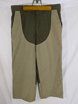 Vtg Mens LL Bean Heavy Nylon Double Knee Hunting Pants Sz 36 Briar Brush Guard - Image 1 of 4